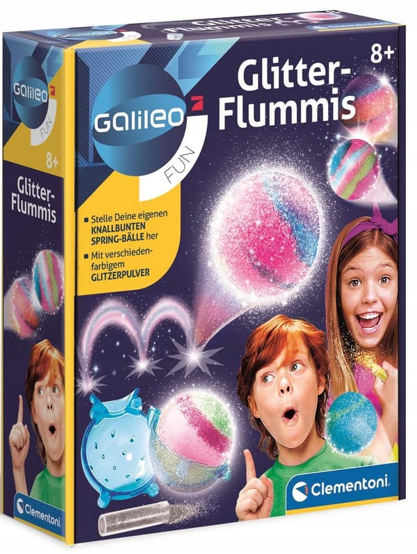 Clementoni Crazy Glitter Balls Science Fun