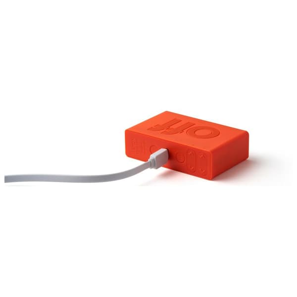 Lexon Flip Mini Dubbelsidig Väckarklocka, Orange