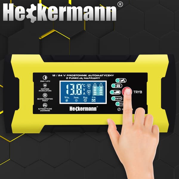 Heckermannin 12V/24V autolaturi