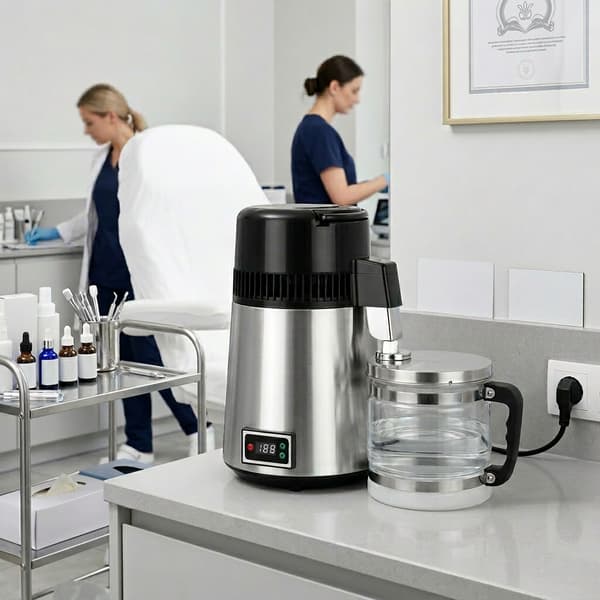 Vattendestillator 4l elektrisk med kylsystem 4000 ml