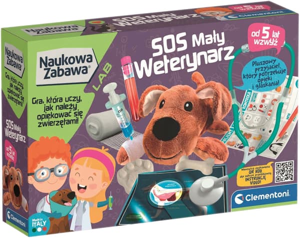 Clementoni SOS Liten veterinär lekset