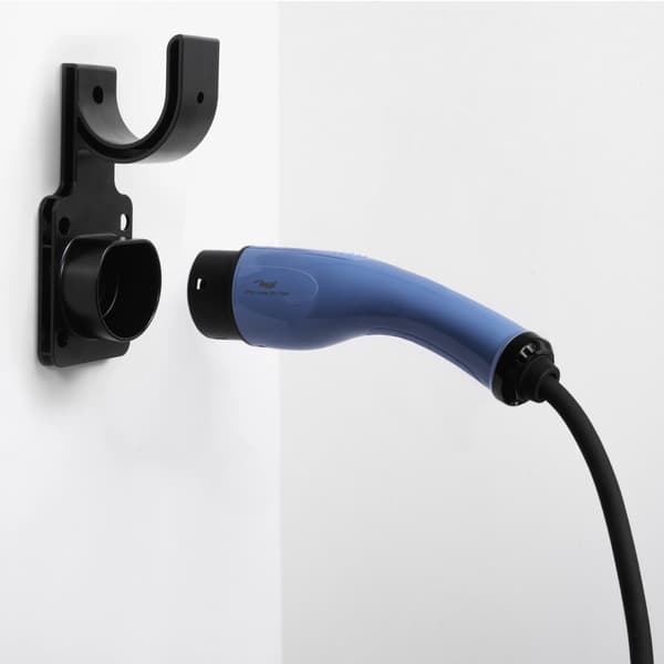 Väggfäste för typ 2-kabel för laddning av elbil AK-SC-E15