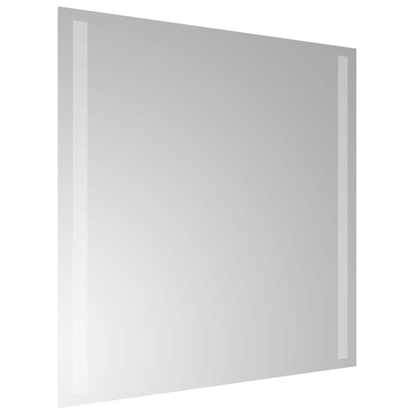 vidaXL Badrumsspegel med LED, 50x50 cm