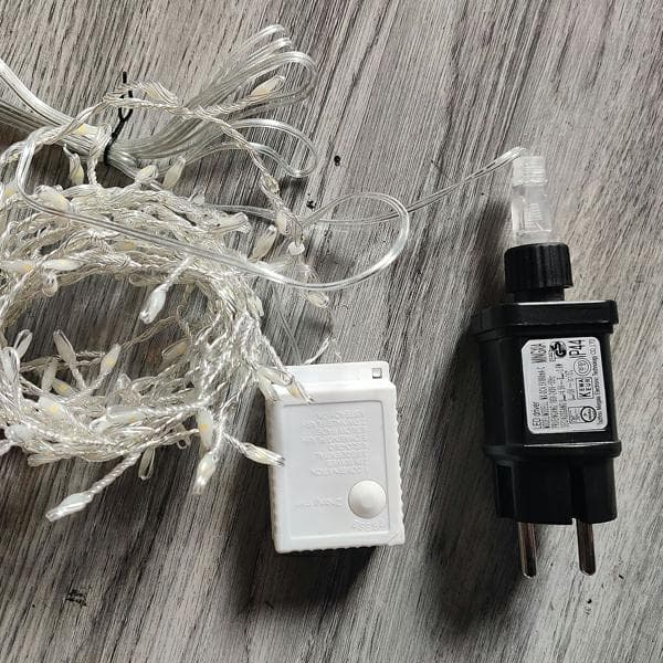 LED-julgransbelysning - 2,5m/252 lampor varmvit/kallvit EHD-LS07