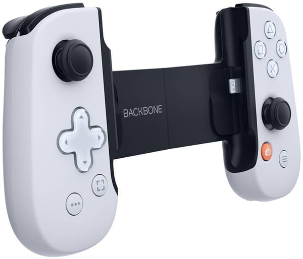 Gamepad Backbone One Mobil Gaming Controller til iPhone PlayStation Edition Hvid (BB-02-WS)