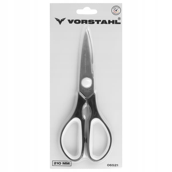 KONTORSAKS Universal FOLDBAR Rustfrit stål > 21cm < Vorstahl