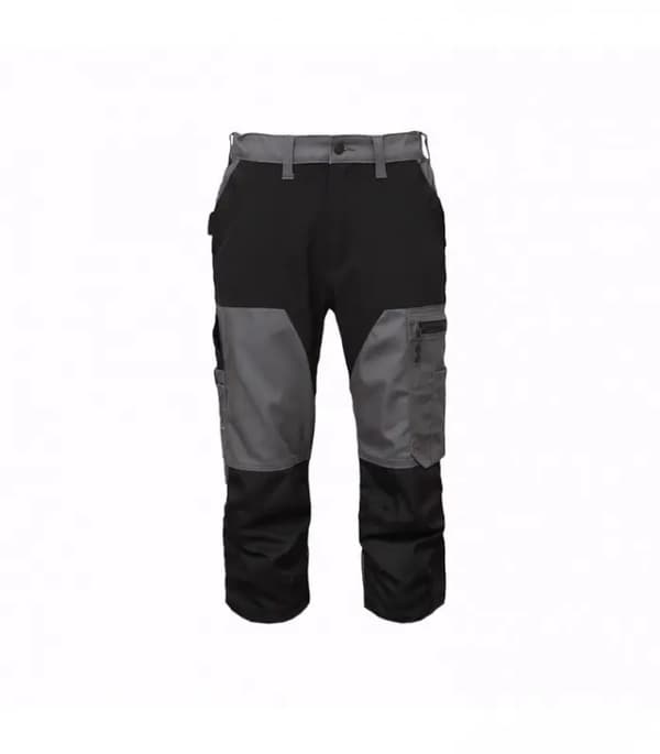 MASHUP BoSafety arbejdsshorts med elastiske detaljer, grå 46