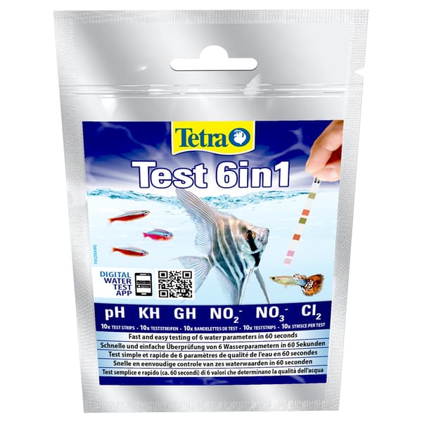Tetra Test 6 i 1 - teststrimler 10 stk.