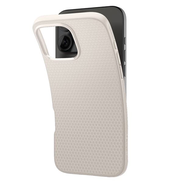 Spigen Liquid Air -kotelo iPhone 16 Prolle, beige