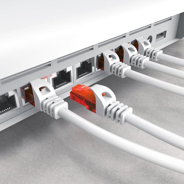 RJ45 Cat.6 S/FTP LogiLink PrimeLine patchkabel 5m grå LSZH Ethernet