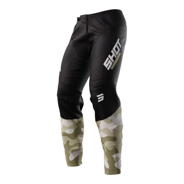 Bukser til motocross, quad, enduro shot devo battle sand sand camo 38