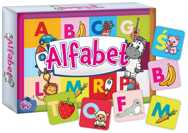 Alfabet. Brädspel. Känguru