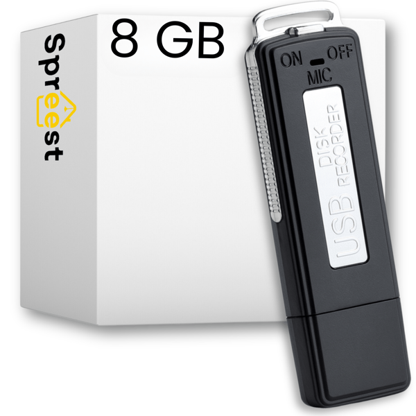 U01 8GB USB-minnesinspelare