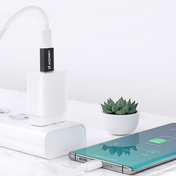 USB-A - USB-C OTG-adapter - svart