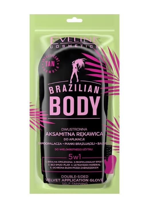 Eveline Brazil Body Selvbrunerhandske Sort