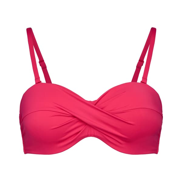 Esotiq BASE push-up balconette bikinitop | intens pink 75D