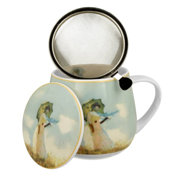 Monet kvinde tøndekrus med infuser