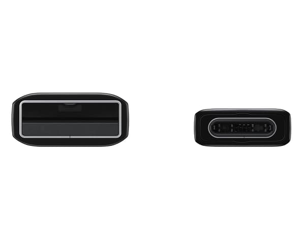 USB-A - USB-C -kaapeli 1,5 m musta