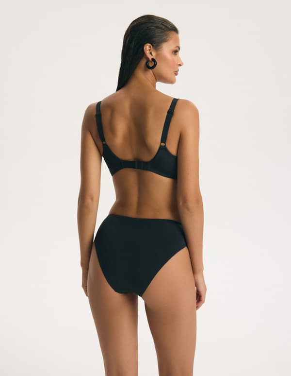 Esotiq BASE Vatteret Bikinitop | Sort 80D