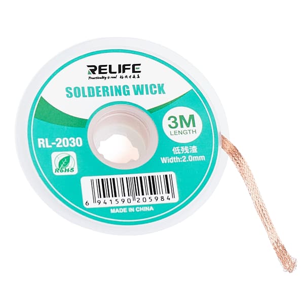 RELIFE 2 mm tinlodning fletning