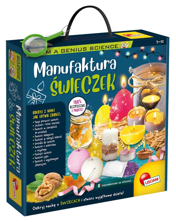 Lisciani. Jeg er et geni. Lysefabrik