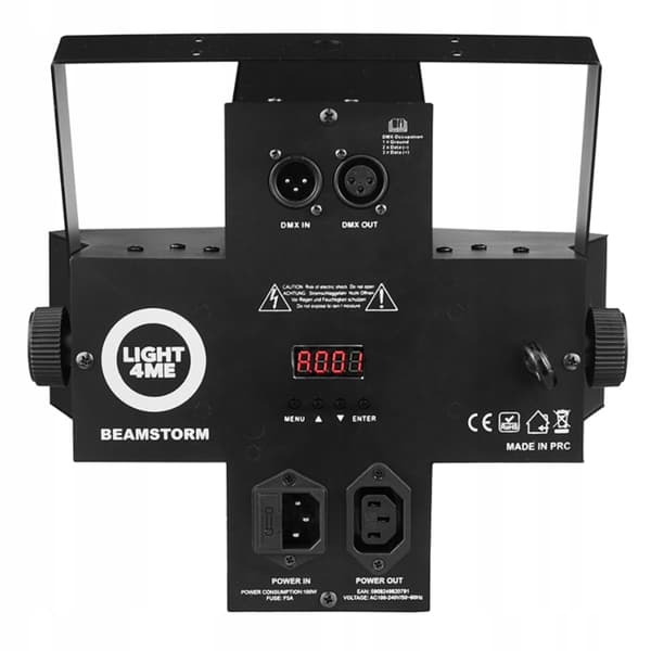 LIGHT4ME Beamstorm RGBA-W LED lyseffekt dynam