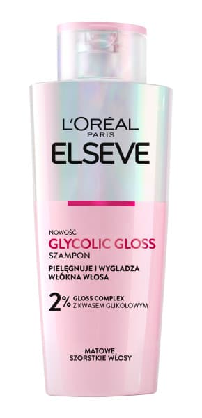 Loreal Elseve Glycolic Gloss Revitalizing Shampoo til kedeligt og ru hår 200ml