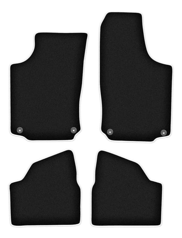 CARLUX-SILVER bilmåtter til: Opel Corsa C hatchback (2000-2006)