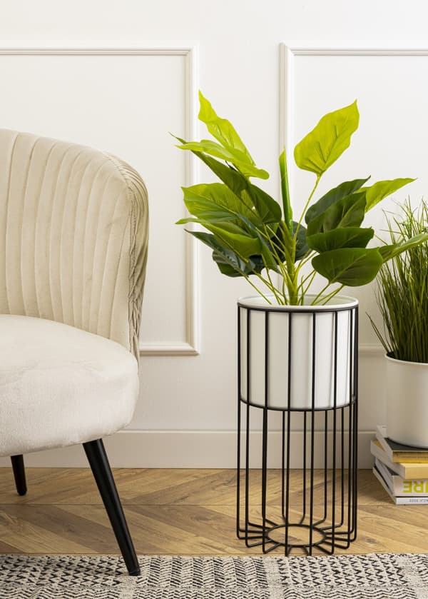 Moderne blomsterstativ med låg 42 cm LOFT