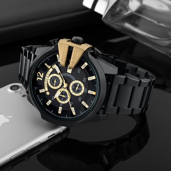Herrklocka PERFECT M513CH-07 - Chronograf (zp387a) + Låda