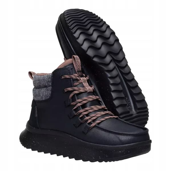 HEYDUDE WENDY PEAK APRES COATED CANVAS 44357 |39| SORT/SORT