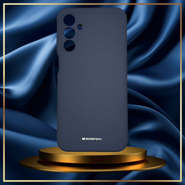 Mercury Silikone Etui til Galaxy A15 5G, Marineblå