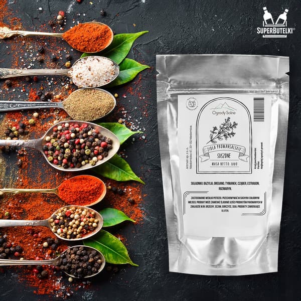 PROVENCALSKE URTER KRYDDERIER, aromatiske, tørrede - 100 g