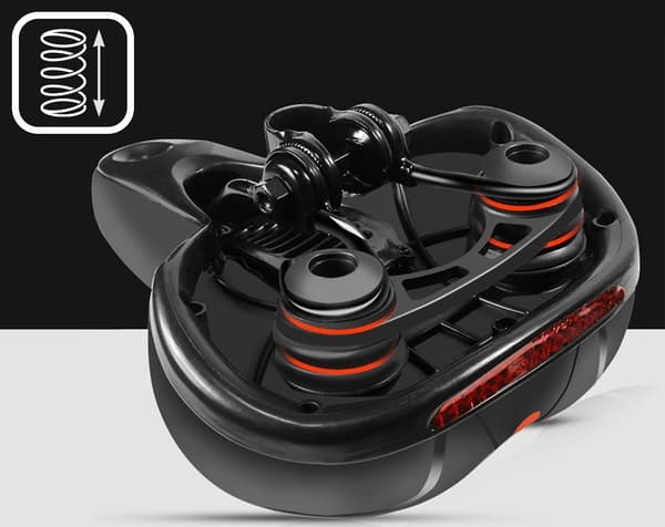 MalTrack B-Comfy400 Skum Cykelsadel