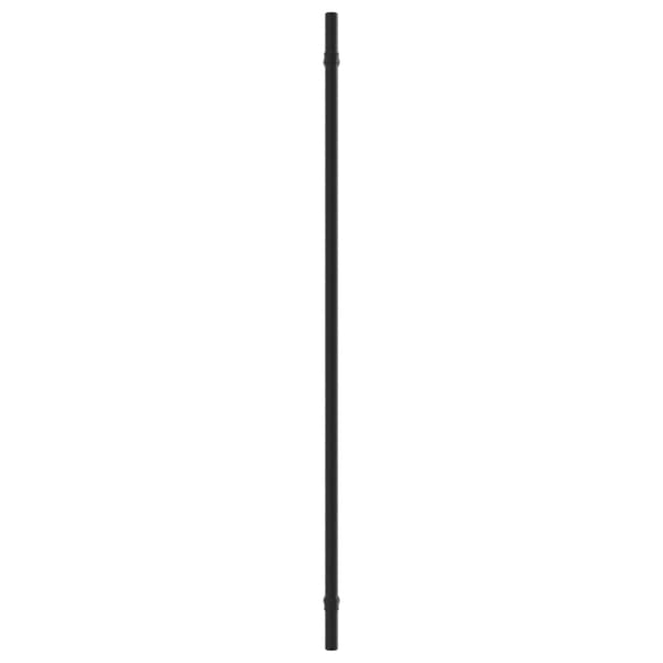 vidaXL skabsgreb 10 stk. sort 480 mm rustfrit stål
