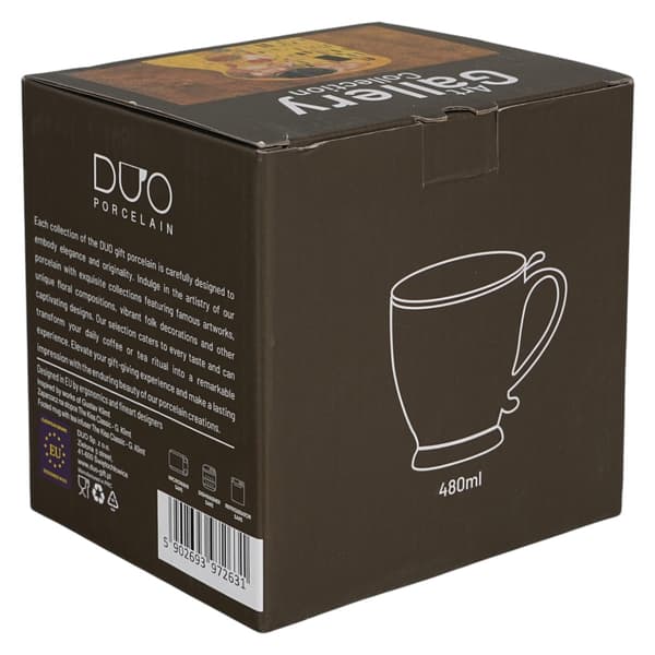 Mugg med infuser på fot 510 ml