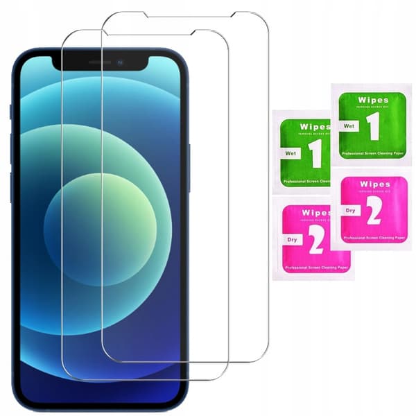 2xgmStyle härdat glas för Apple iPhone 12 MINI 2 st.