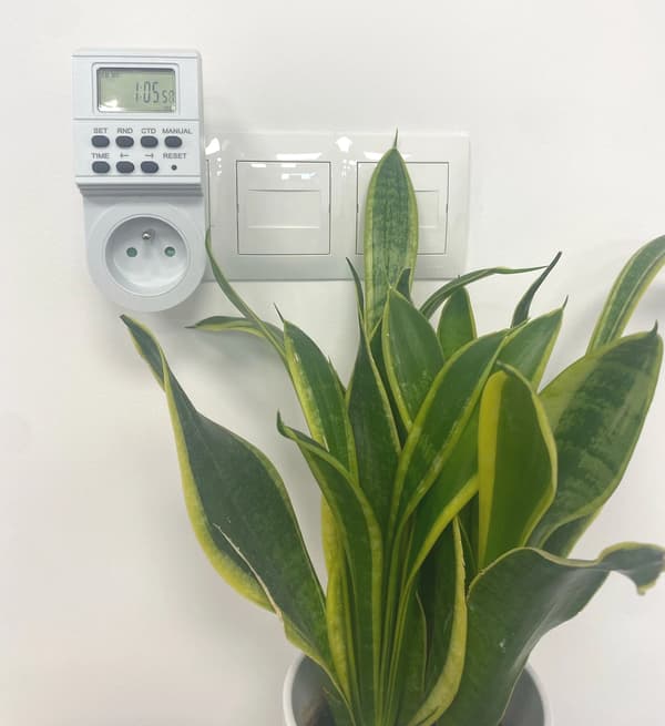 Elektronisk veckotimer Strömbrytare