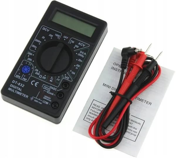 Handhållen multimeter MULTIMETER DT-830B