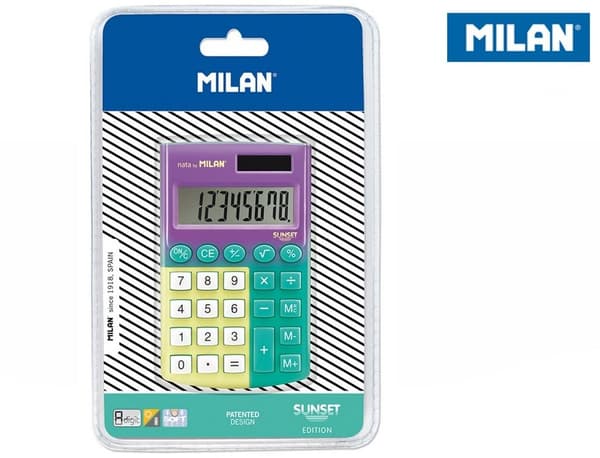 Pocet 8-positions kalkylator MILAN