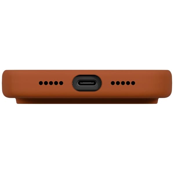 UNIQ Lino MagSafe-etui til iPhone 17 Pro, orange