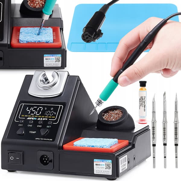 Aifen A5 Pro (C115) Loddestation + 2 C115-spidser