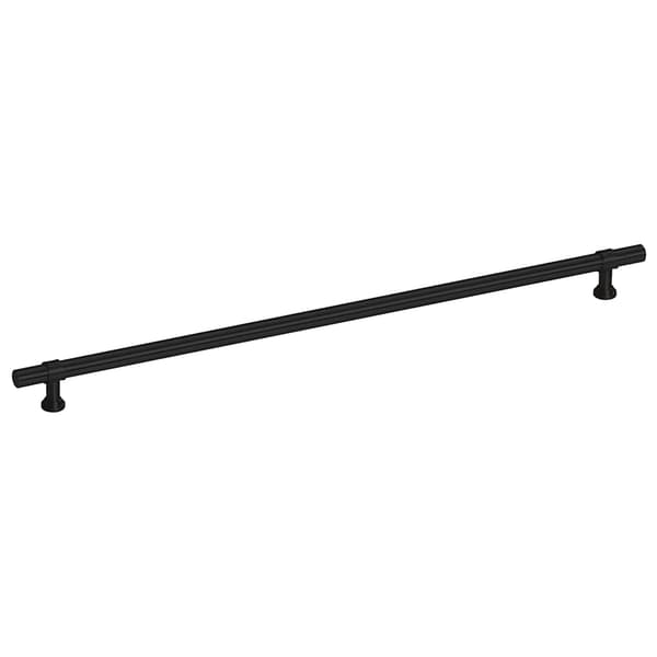 vidaXL skabsgreb, 5 stk., sort, 320 mm, rustfrit stål