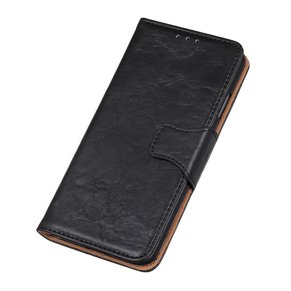 Læderpung til Xiaomi Redmi Note 9 - Sort