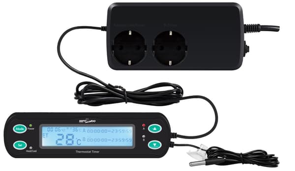 Repti-Zoo THC THC10 Deluxe - termostat med timer