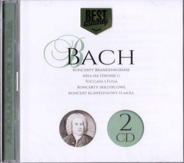 Suuret säveltäjät - Bach (2 CD:tä)