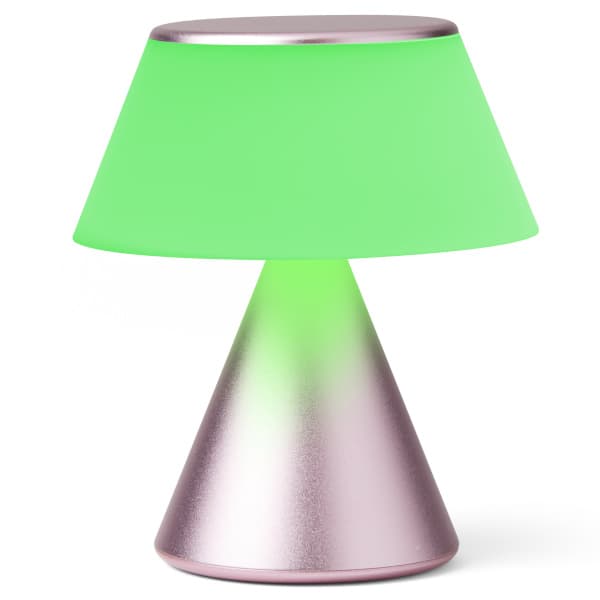 Lexon Luma M LED-lamppu, vaaleanpunainen