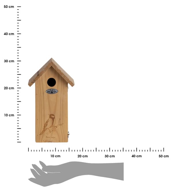 Fyrretræs redekasse h30 cm