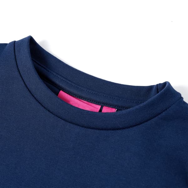 Børnesweatshirt, marineblå, 128