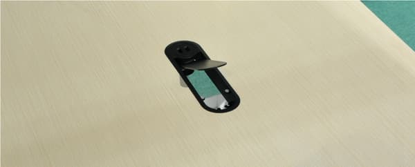 2x USB-kabelindgangsoplader sort SM-701 med strømforsyning